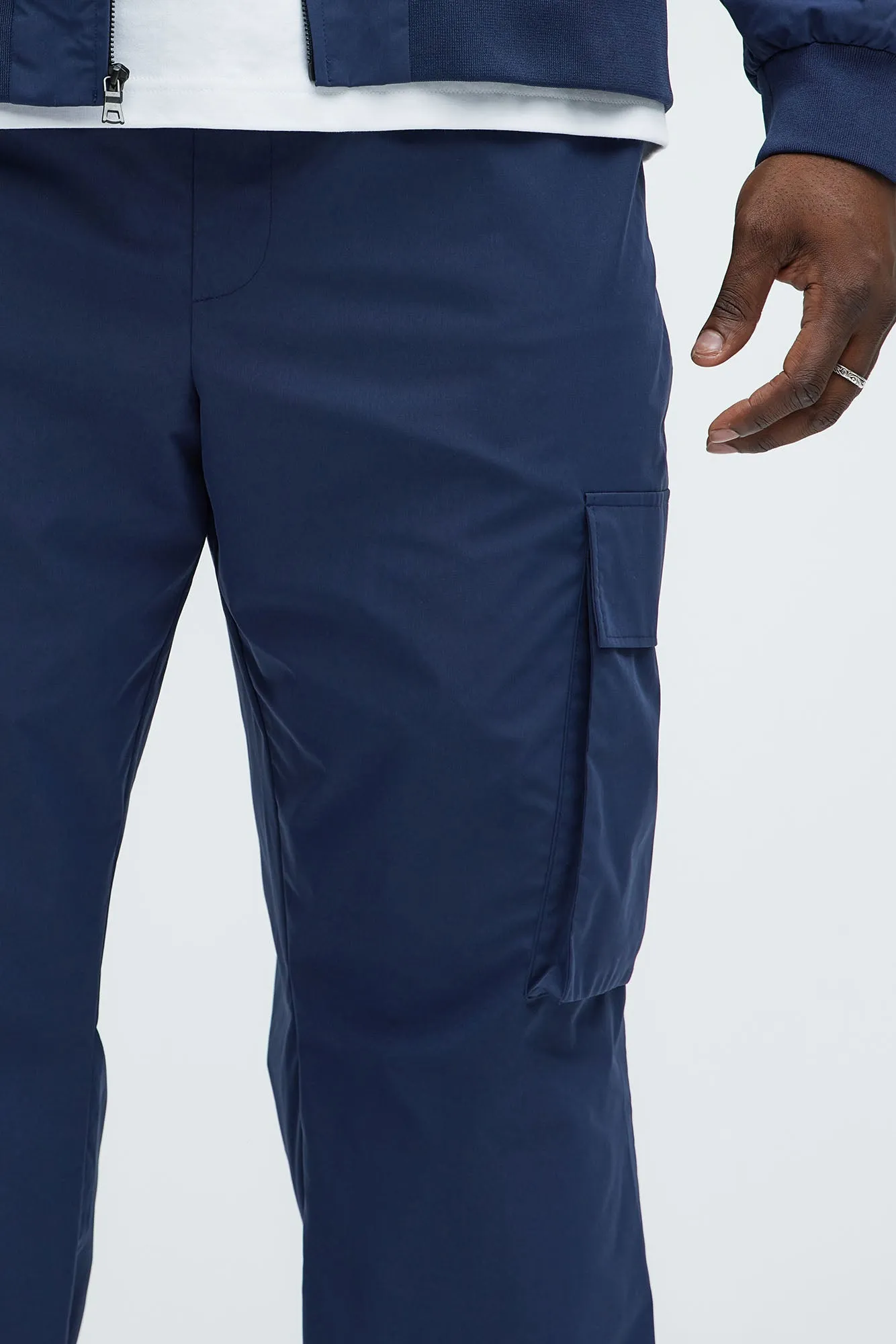 Ansel Tech Cargo Jogger - Navy