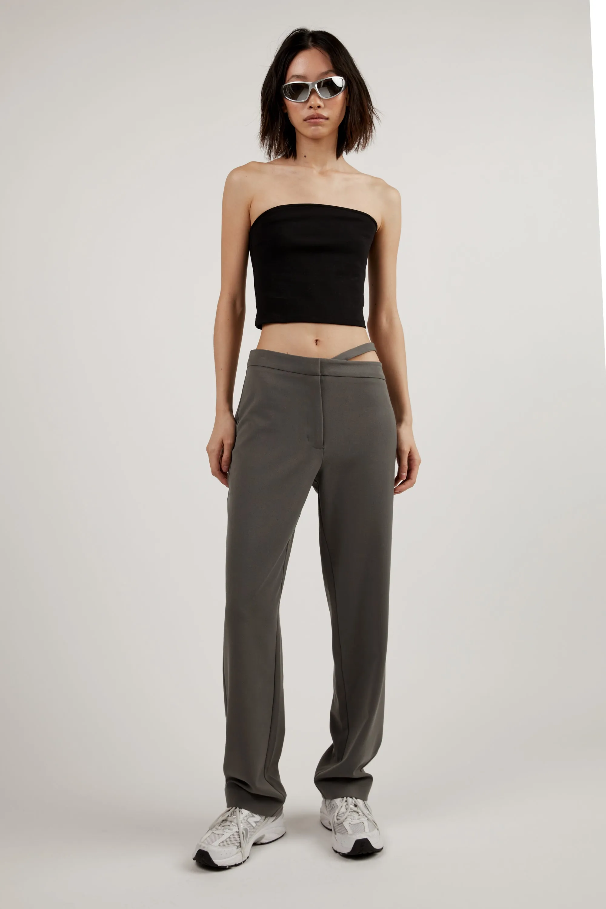 ASYMMETRIC WAIST PANT