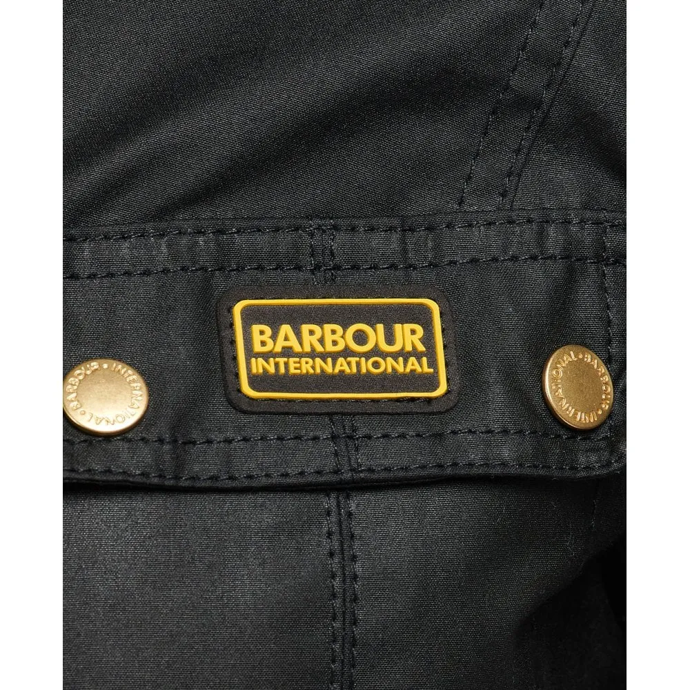 Barbour International Women's Nesbitt Wax Jacket - Black