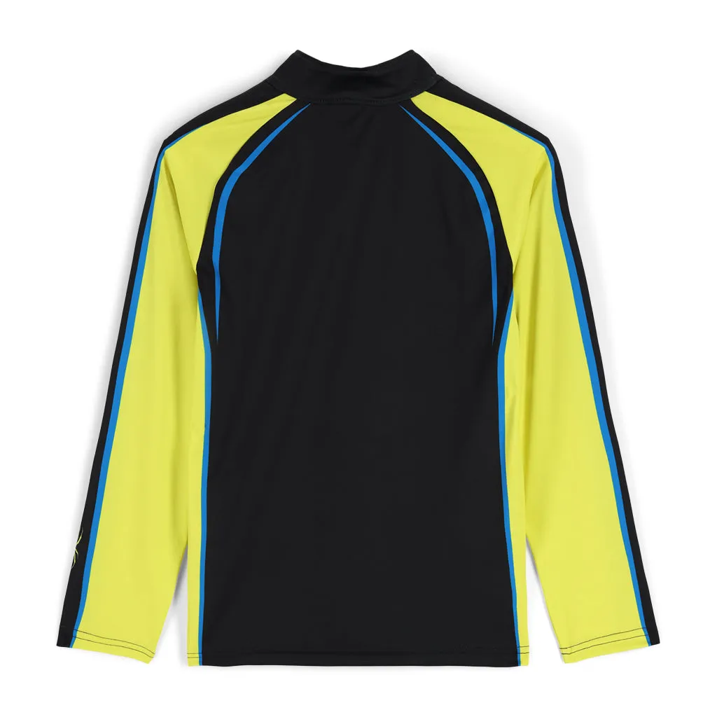 Big Boys Downhill Half Zip - Black (2022)