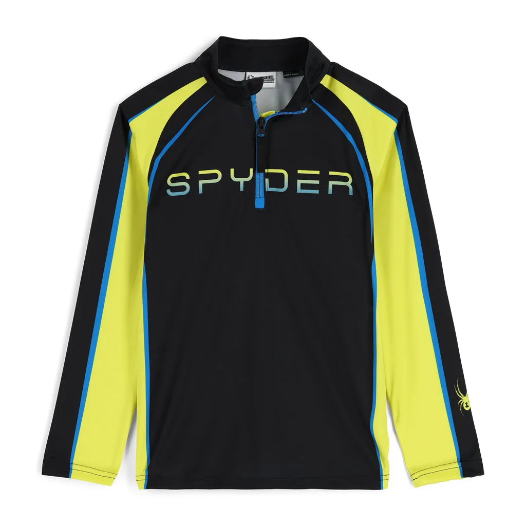 Big Boys Downhill Half Zip - Black (2022)