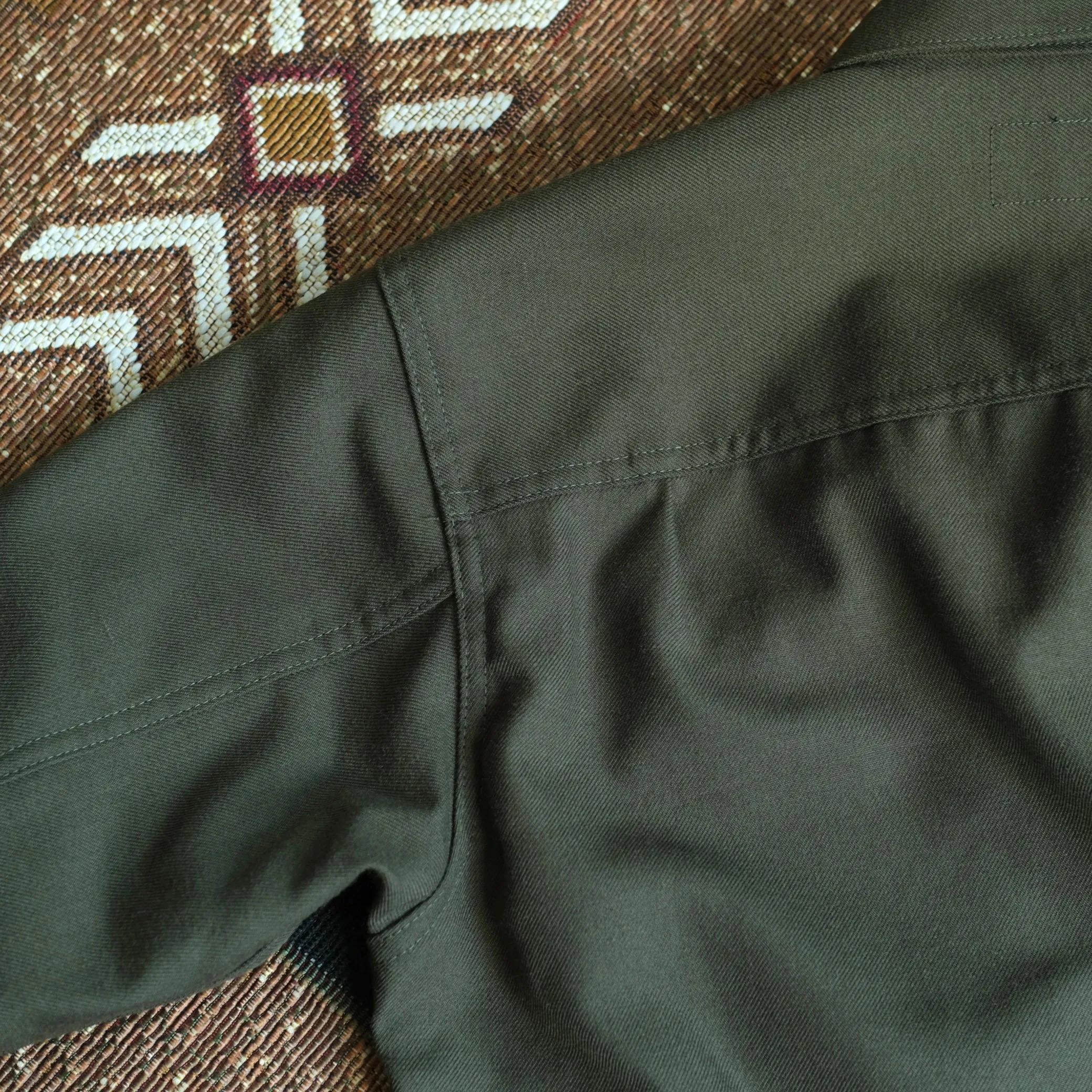 BLACK SIGN Miltary Twill Pleats Jacket