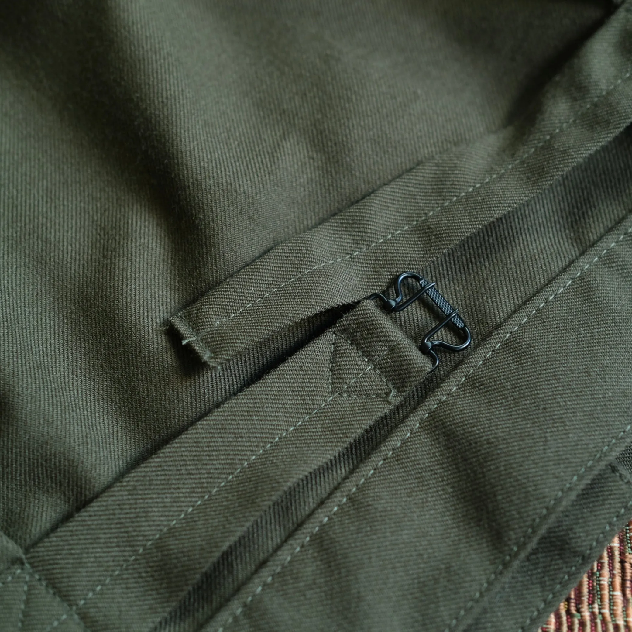 BLACK SIGN Miltary Twill Pleats Jacket