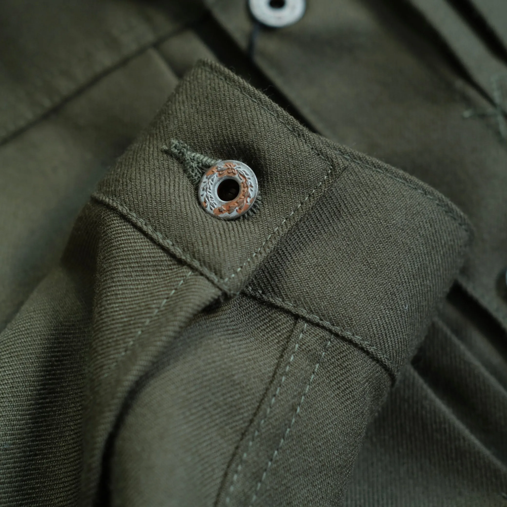 BLACK SIGN Miltary Twill Pleats Jacket