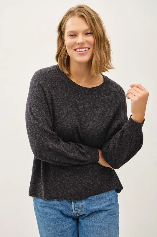 Brandi Slub Yarn Sweater (Plus)