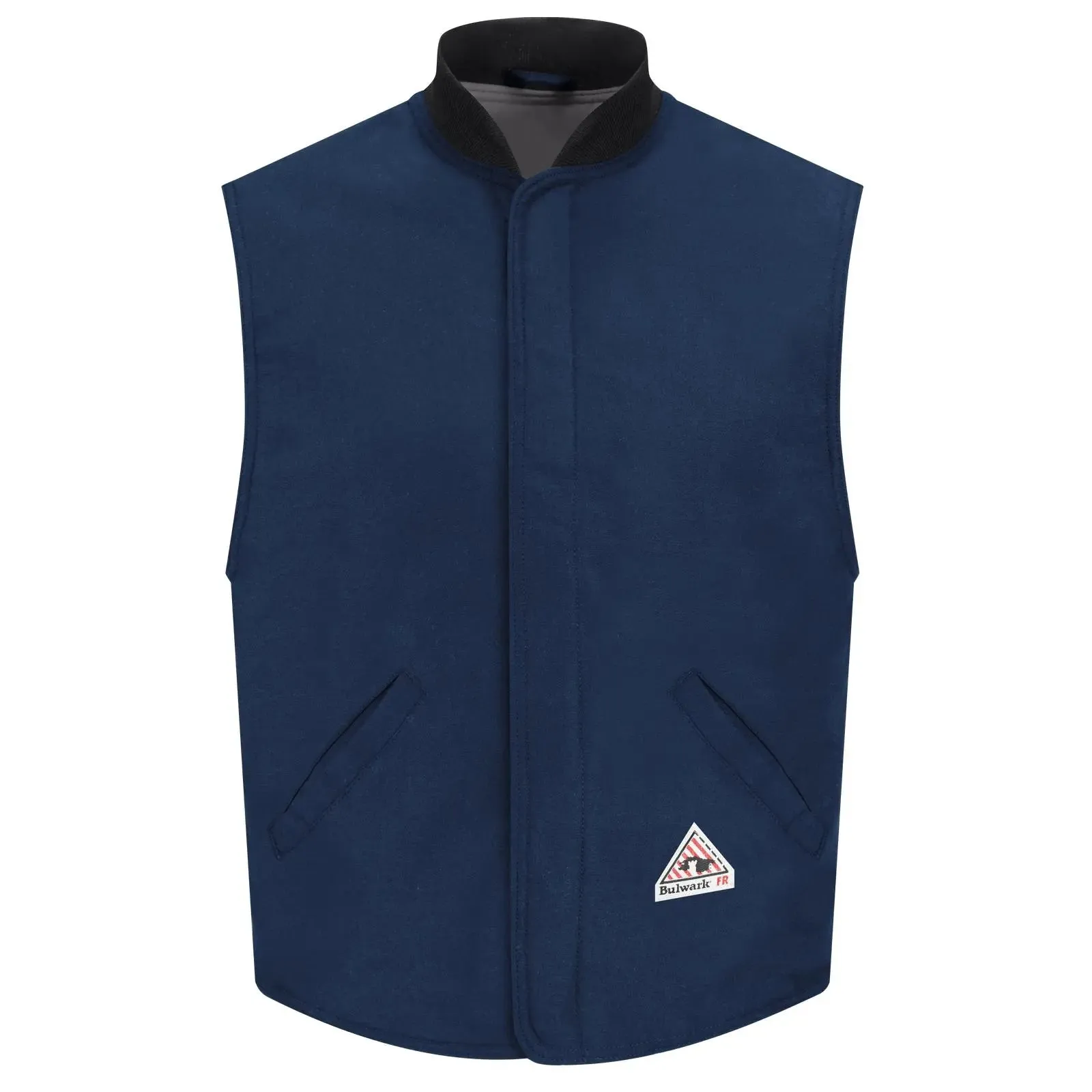 BULWARK - Men's Lightweight Nomex FR Vest Jacket Liner, Navy