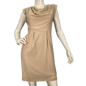 Calvin Klein Sleek Beige Dress