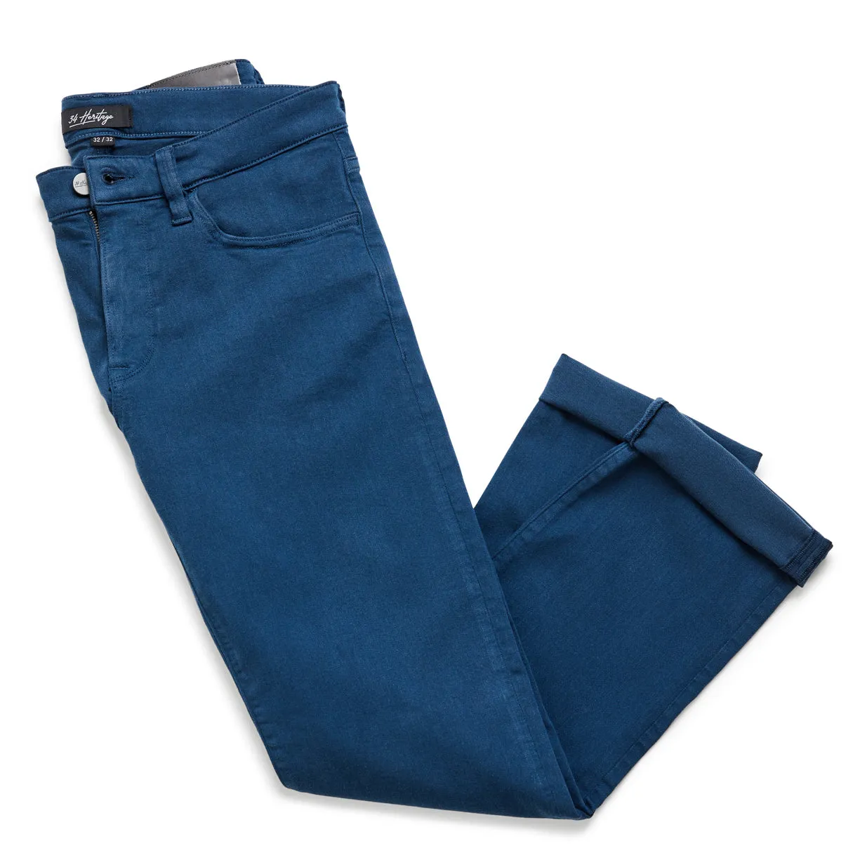 Charisma Relaxed Straight Pants in Petrol Comfort