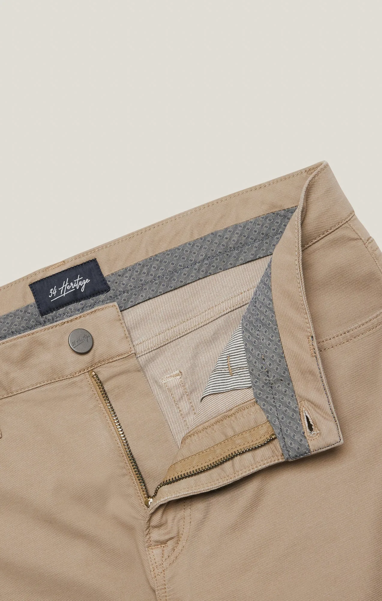 Charisma Relaxed Straight Pants in Sand Coolmax