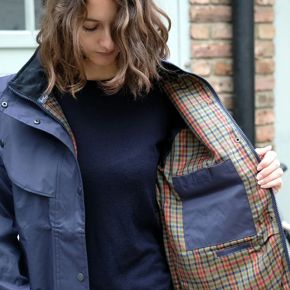 Classic Cotswold Raincoat in Navy