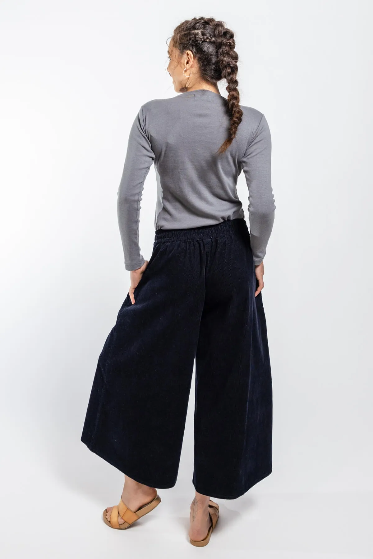 Corduroy Pants - Midnight Blue