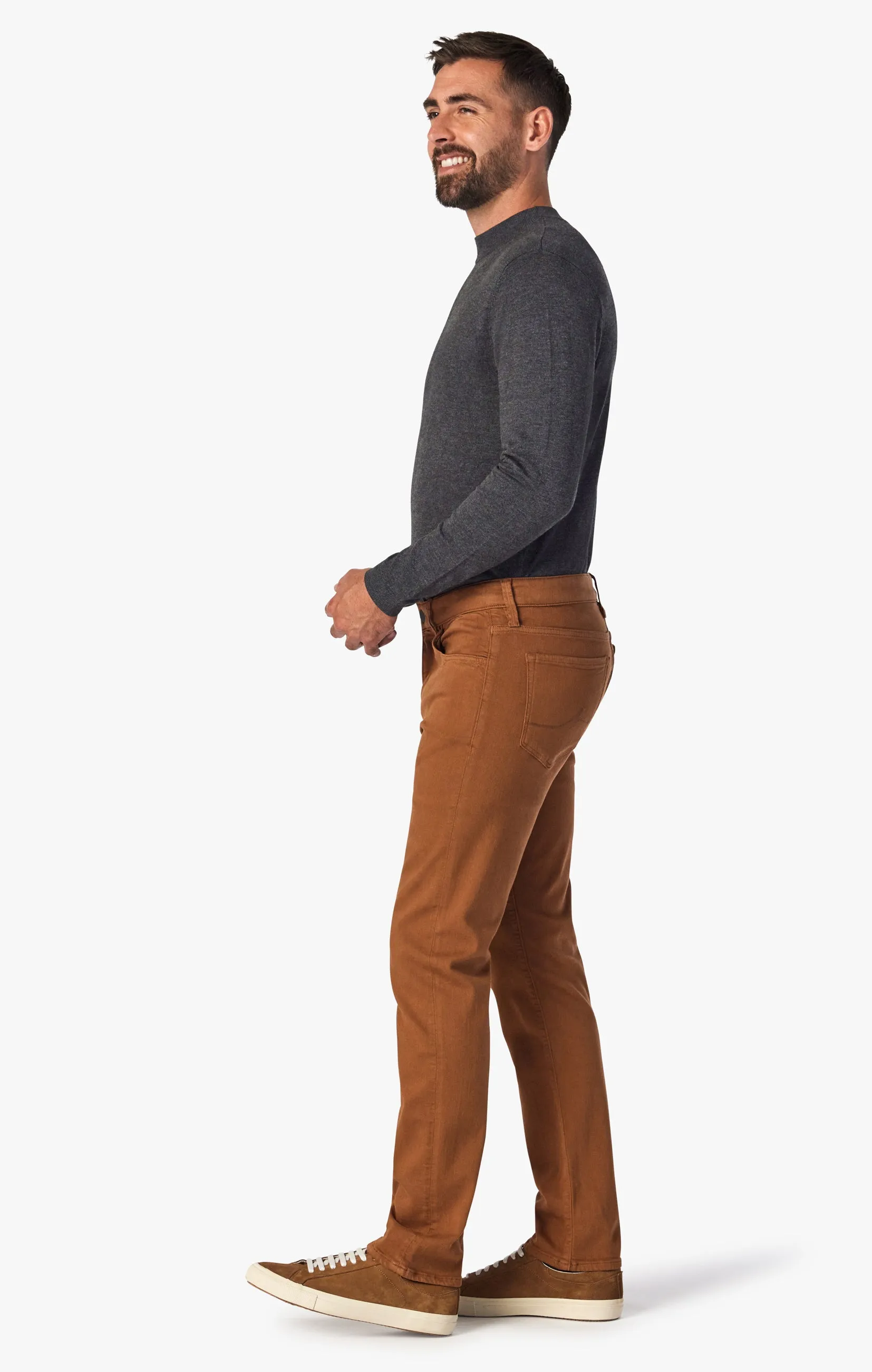 Courage Straight Leg Pants In Copper Comfort