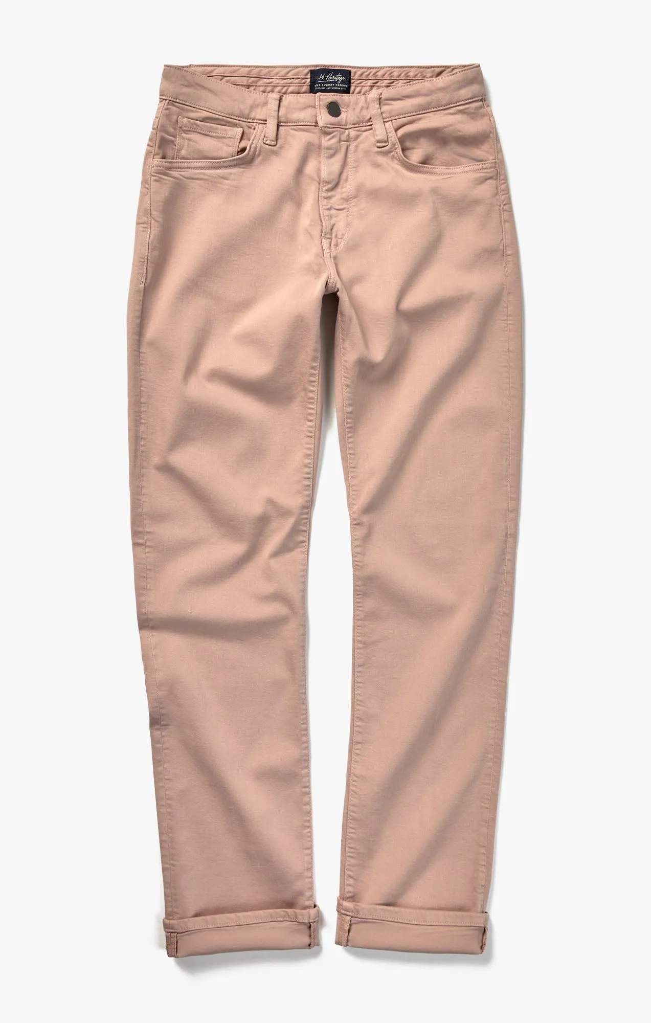 Courage Straight Leg Pants In Rose Comfort