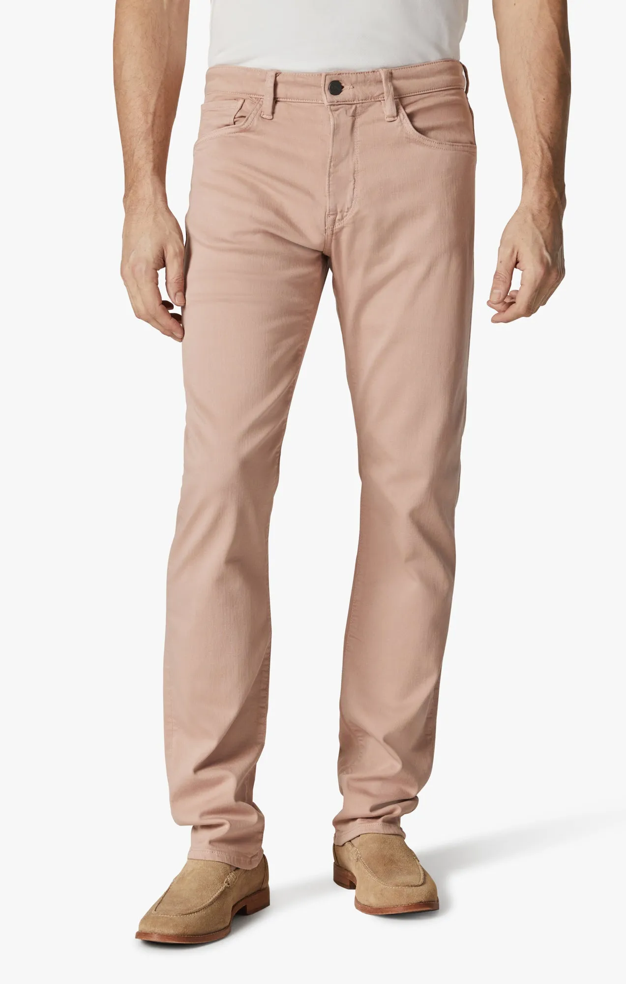 Courage Straight Leg Pants In Rose Comfort