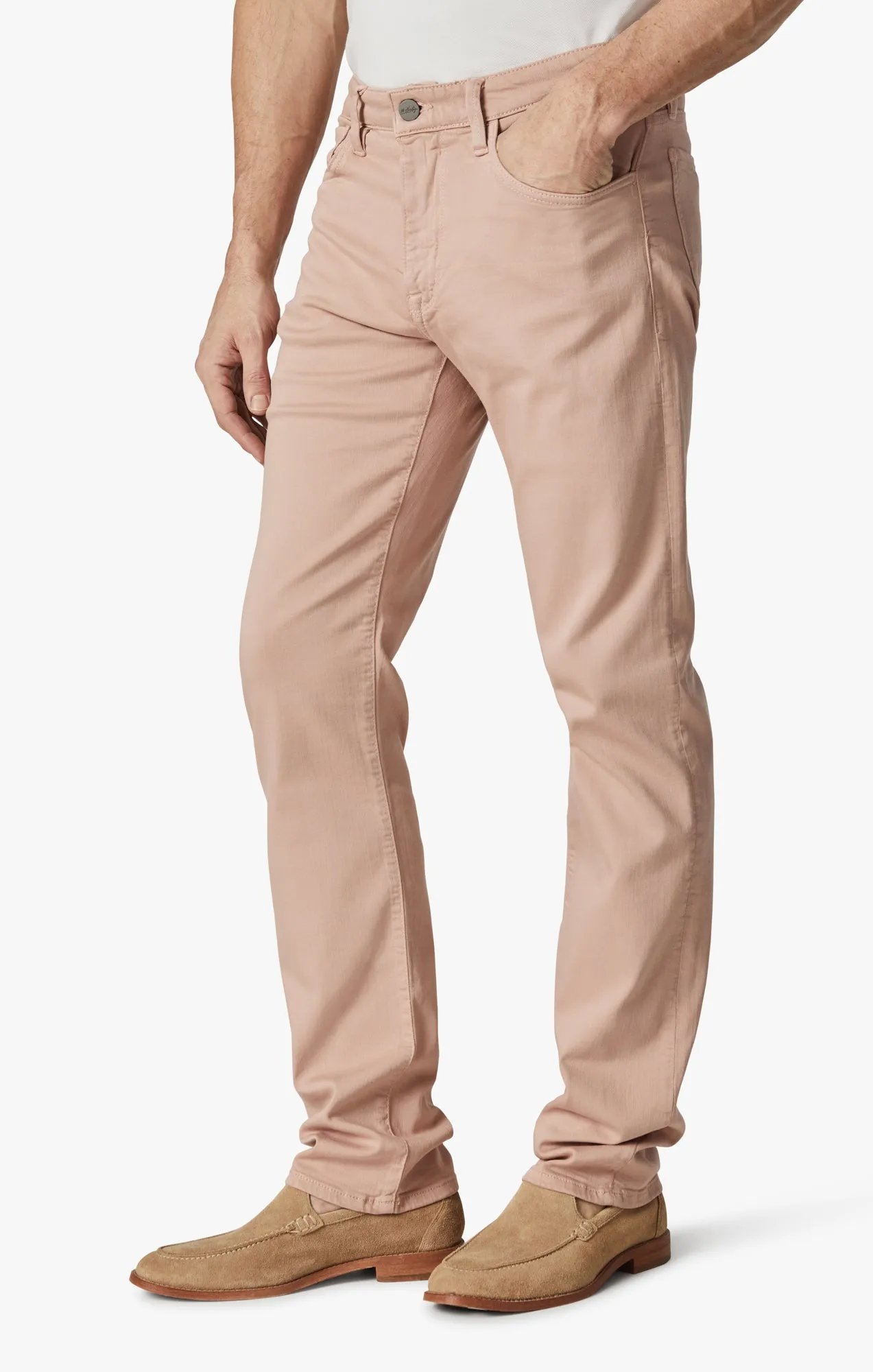 Courage Straight Leg Pants In Rose Comfort