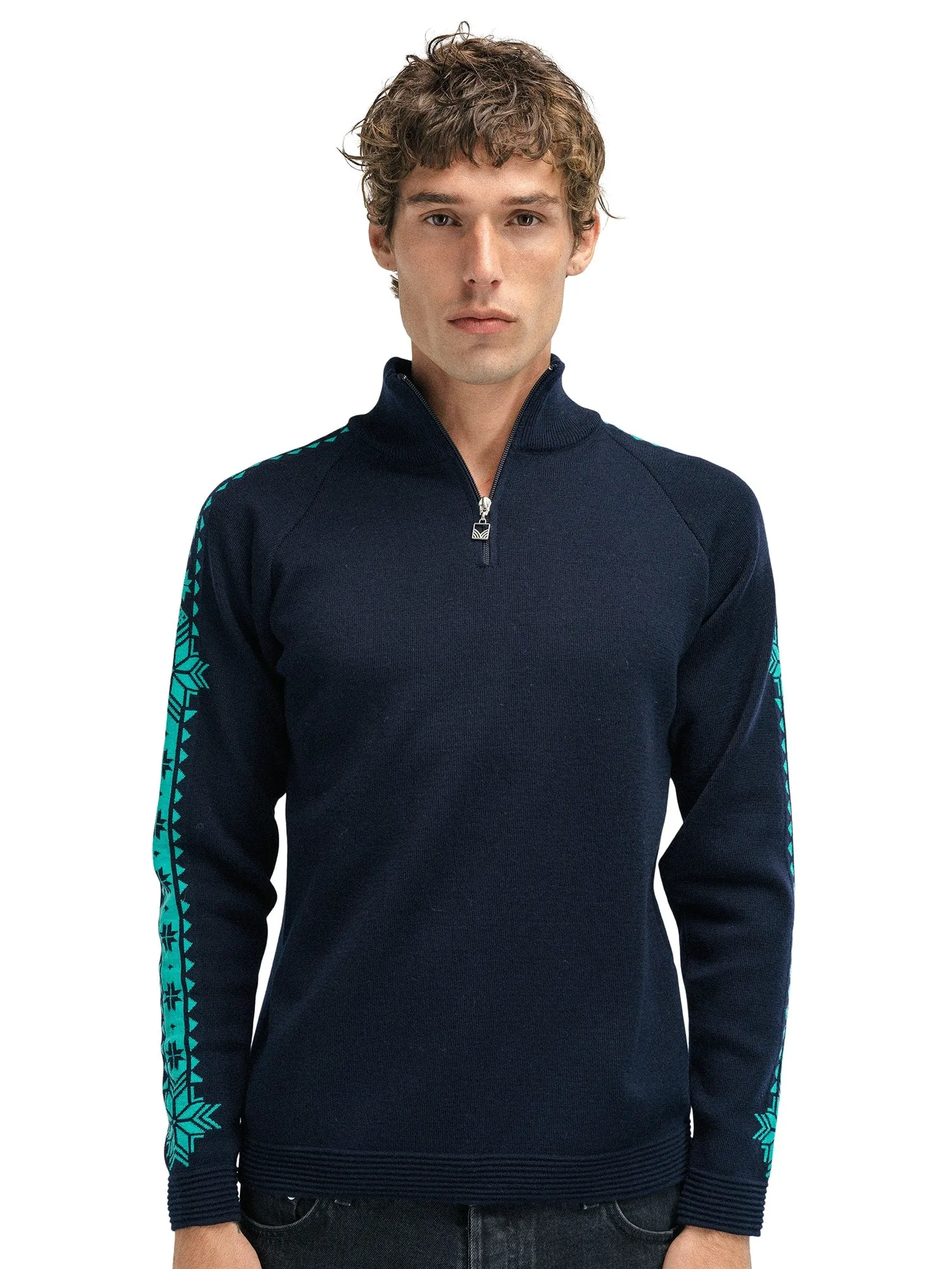 Dale of Norway | Geilo Sweater | Men's | Marine/Peacock