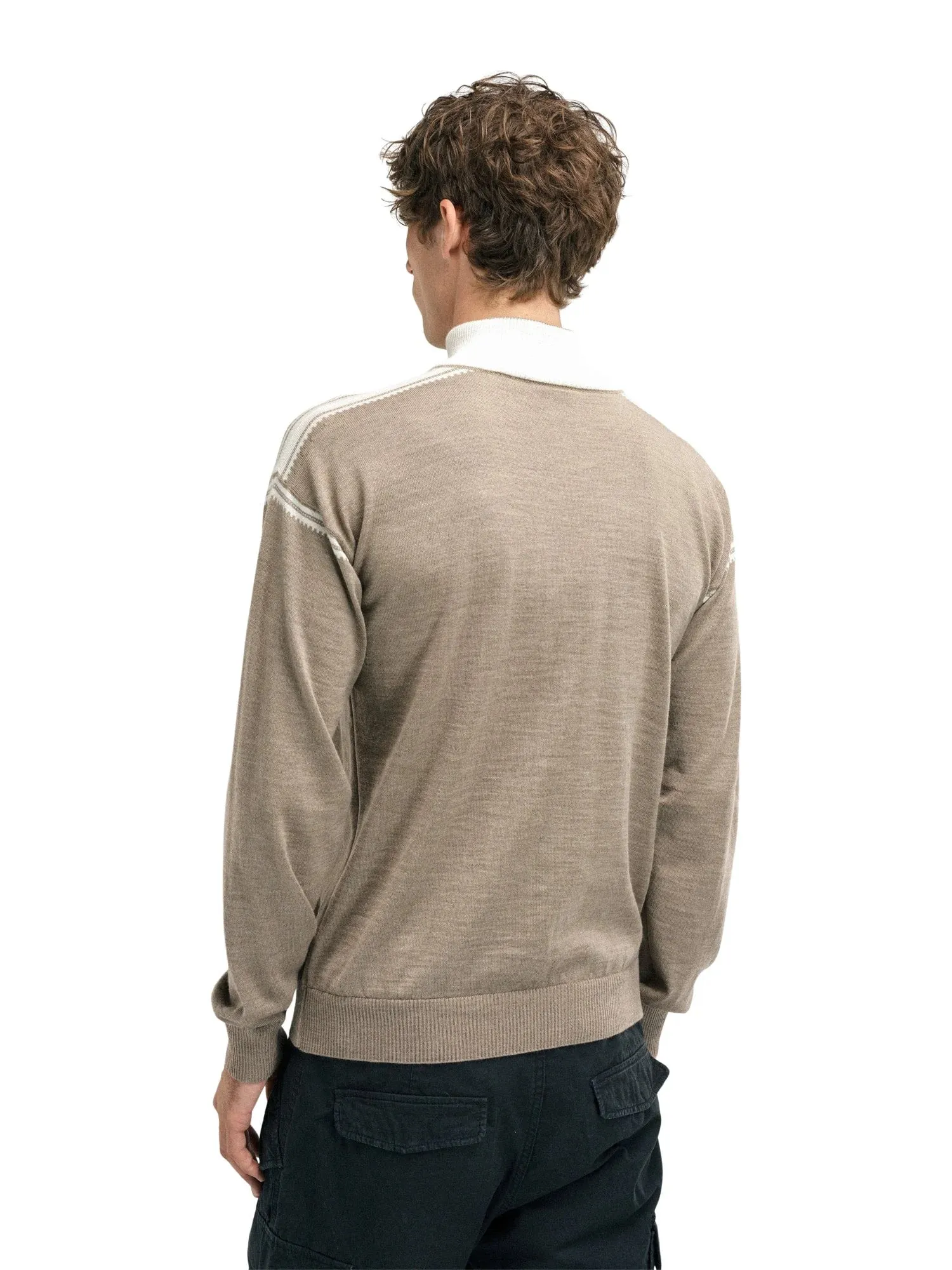 Dale of Norway | Sandvik Sweater | Men's | Mountainstone/Off White