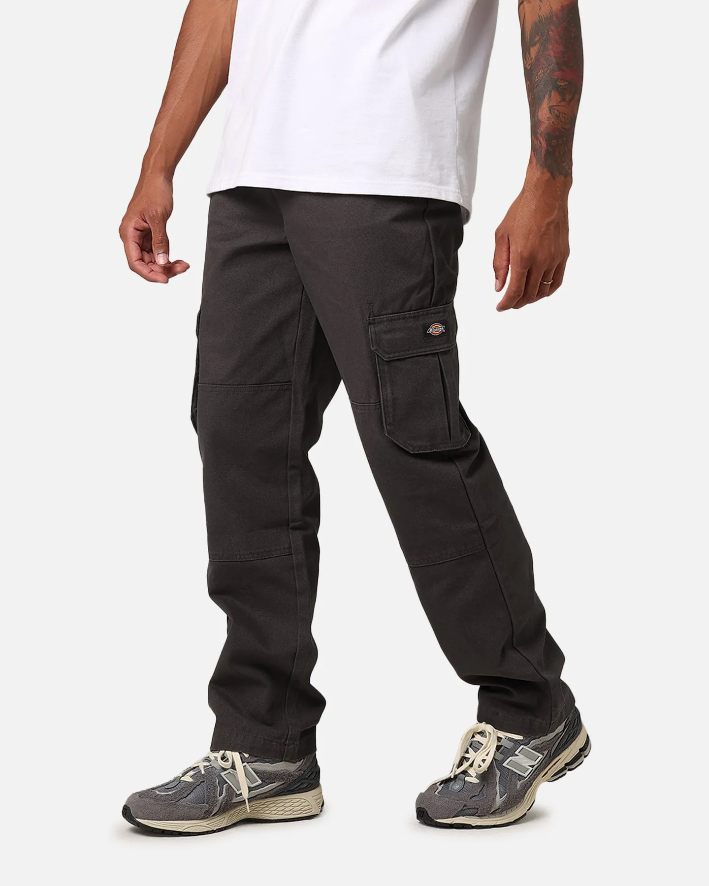 Dickies 85-283 Cargo Canvas Pants Washed Graphite