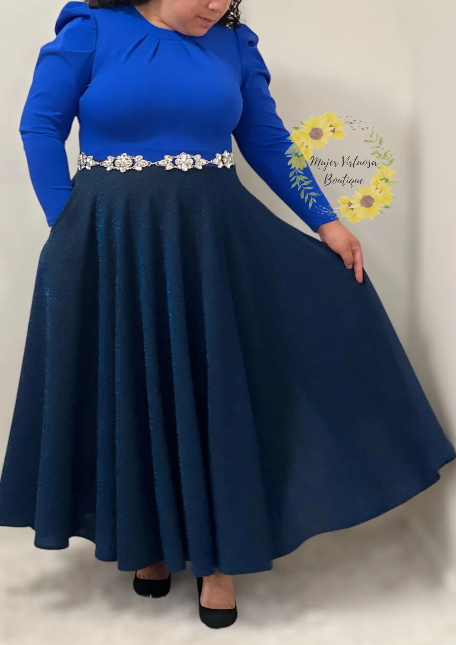 Eloisa Royal Blue Dress