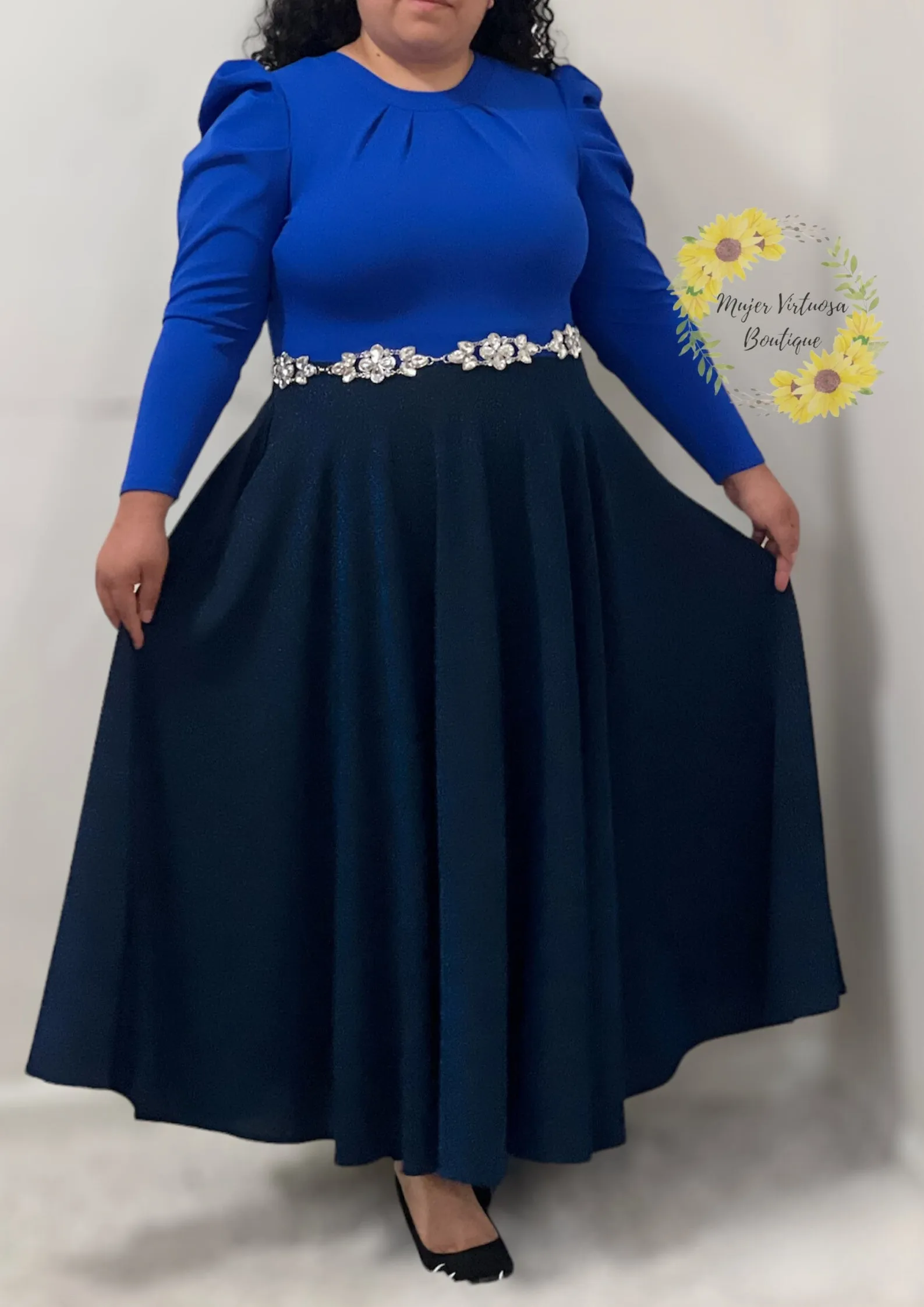 Eloisa Royal Blue Dress