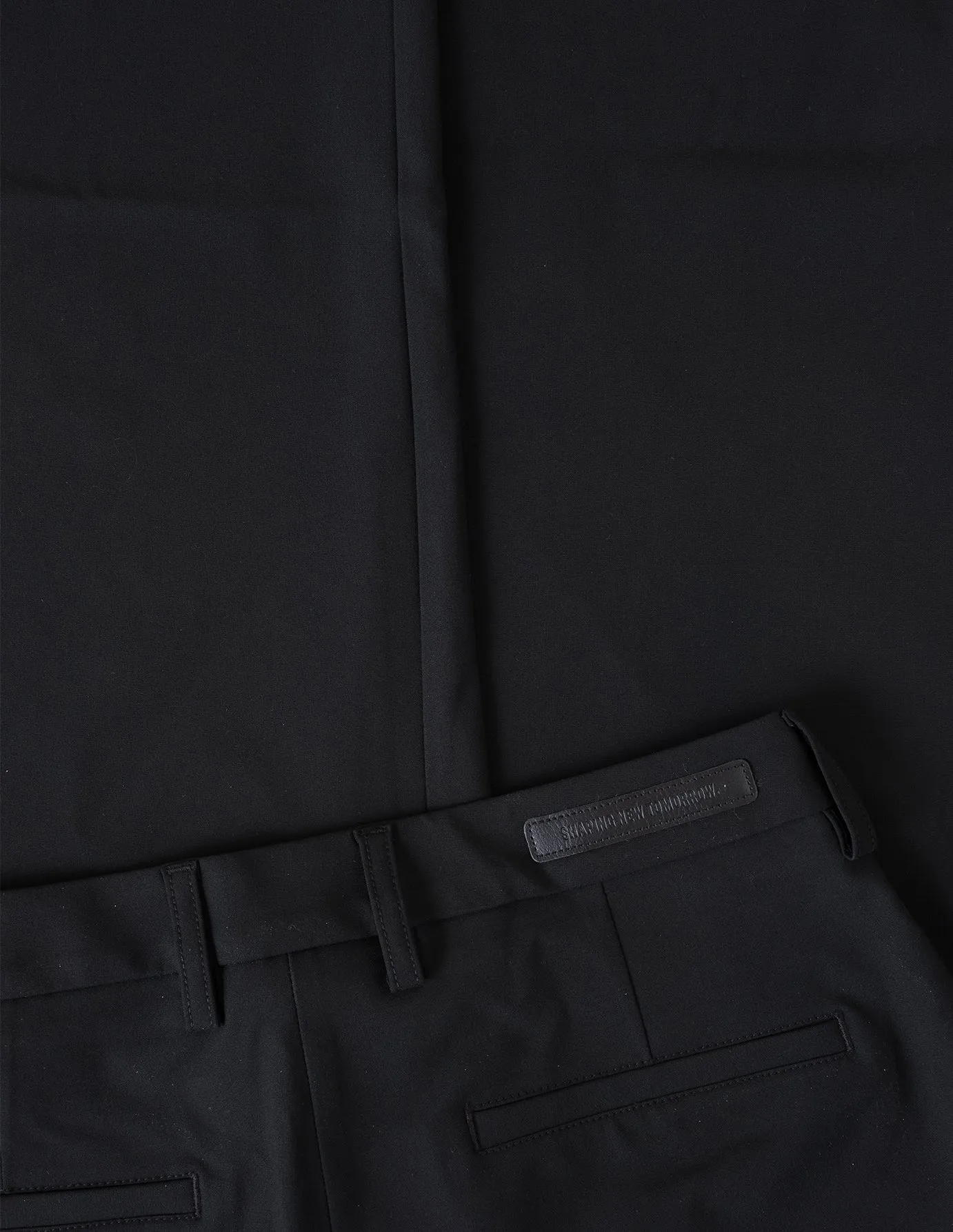 Essential Pants Straight Black