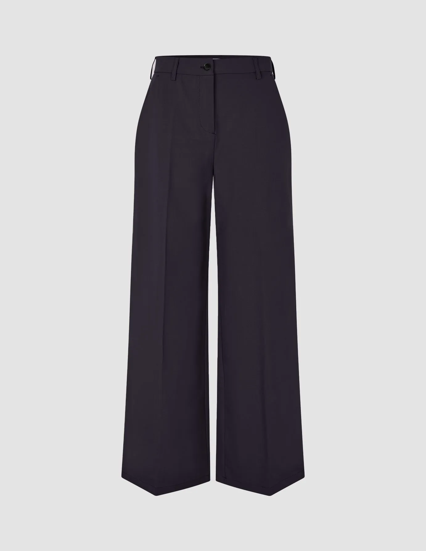 Essential Pants Wide Midnight Blue