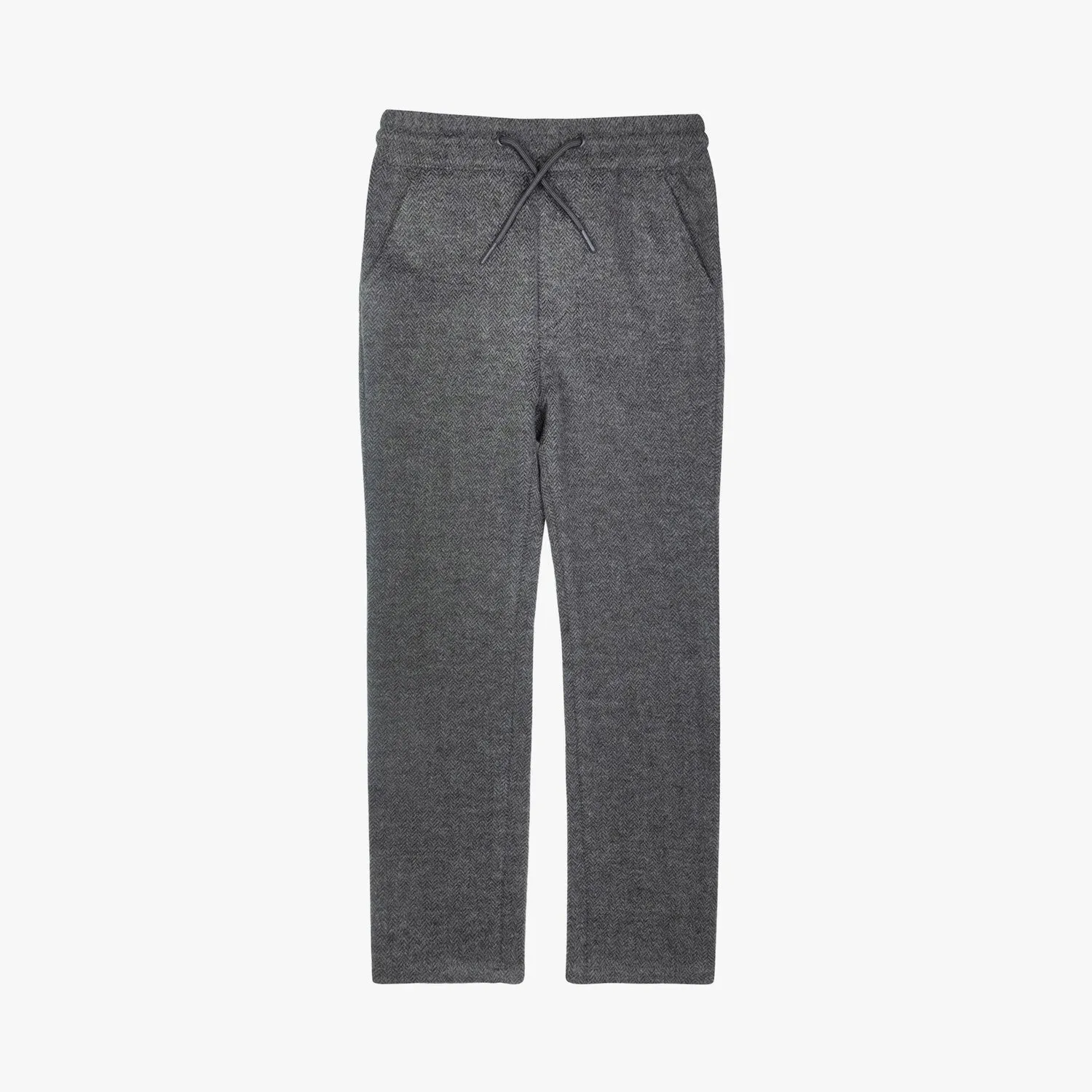 Everyday Stretch Pants | Grey Herringbone