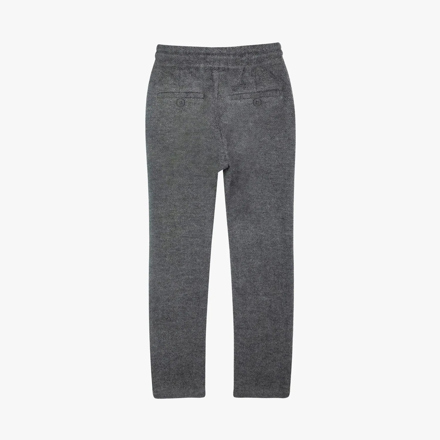 Everyday Stretch Pants | Grey Herringbone