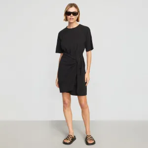 Fallon Organic Cotton T-Shirt Wrap Dress