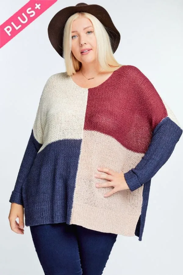 Filly Four Square Sweater (2 colors)