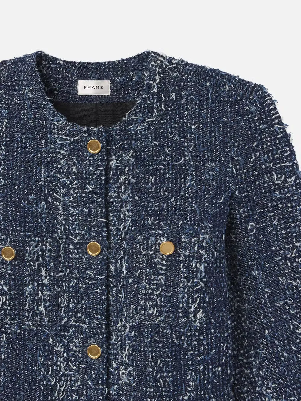 FRAME-Denim Boucle Jacket Magic