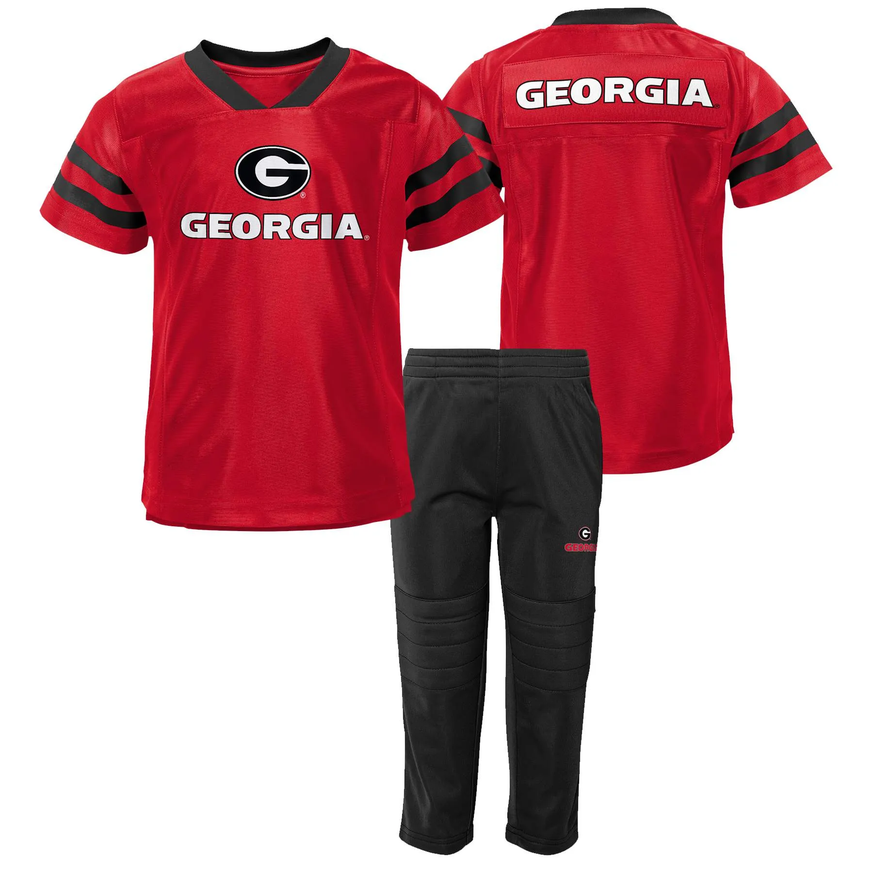 Georgia Jersey Style Shirt and Pants Set