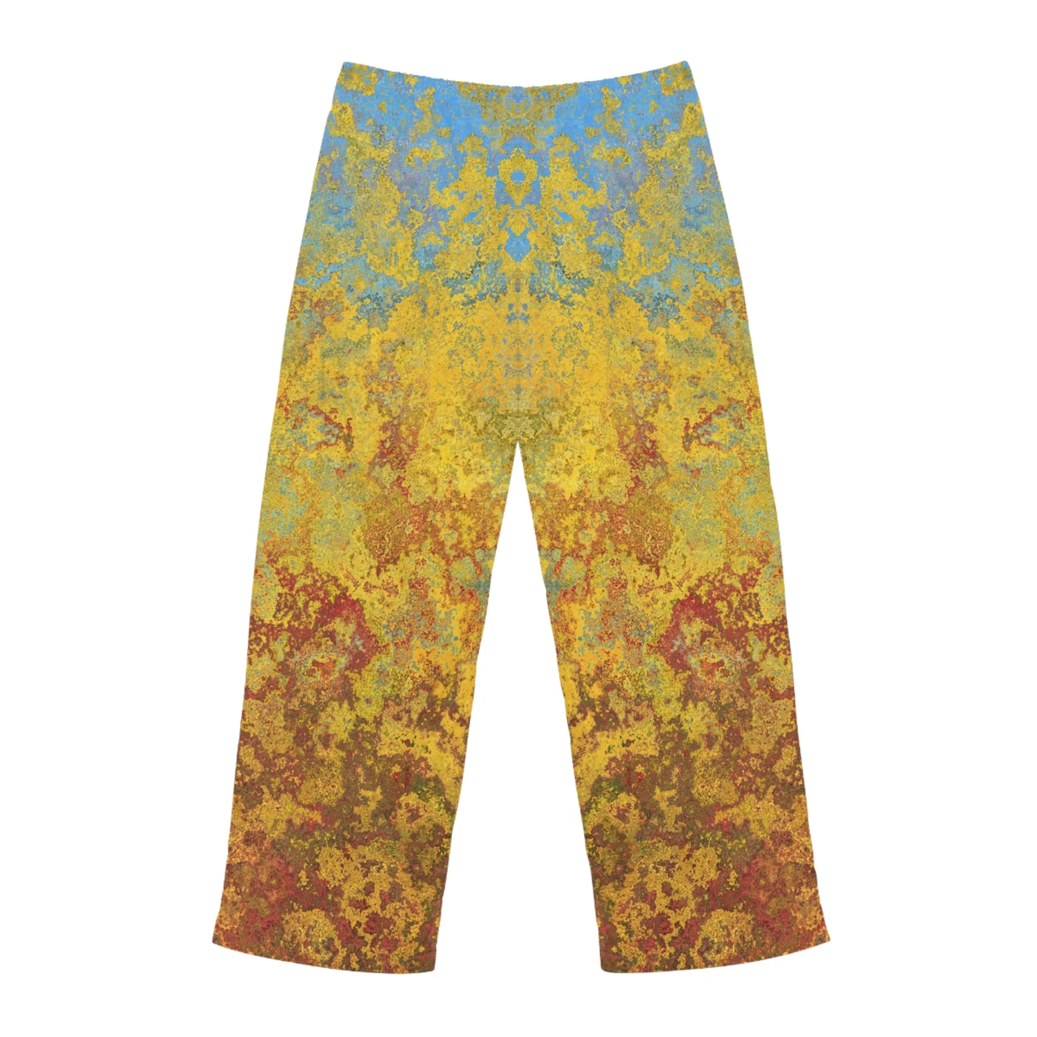 Gold and blue spots - Inovax Men's Pajama Pants