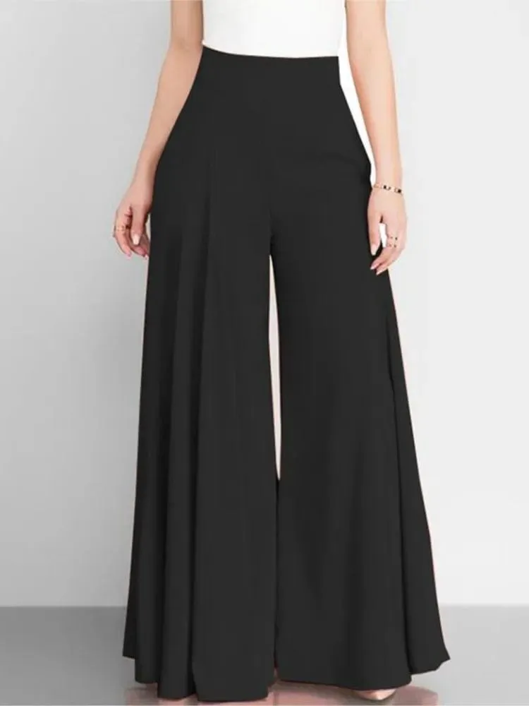 High Waist Wide Leg Pants