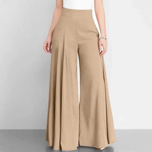 High Waist Wide Leg Pants