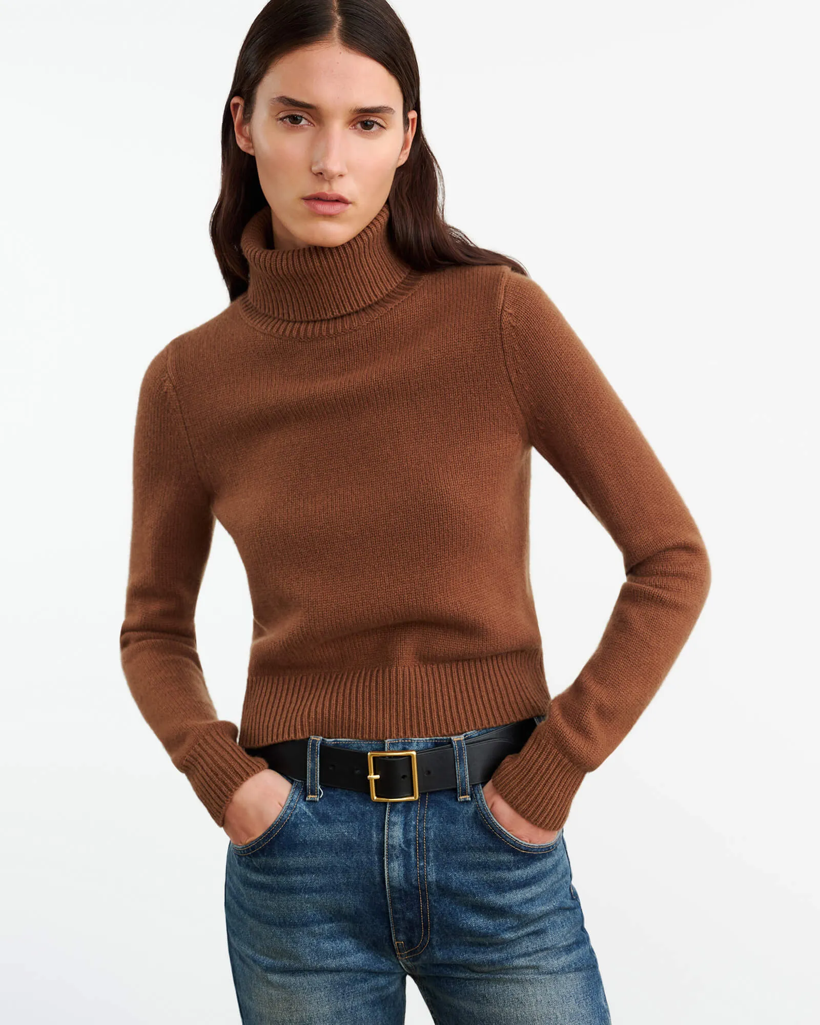 HOLLYN CASHMERE TURTLENECK SWEATER