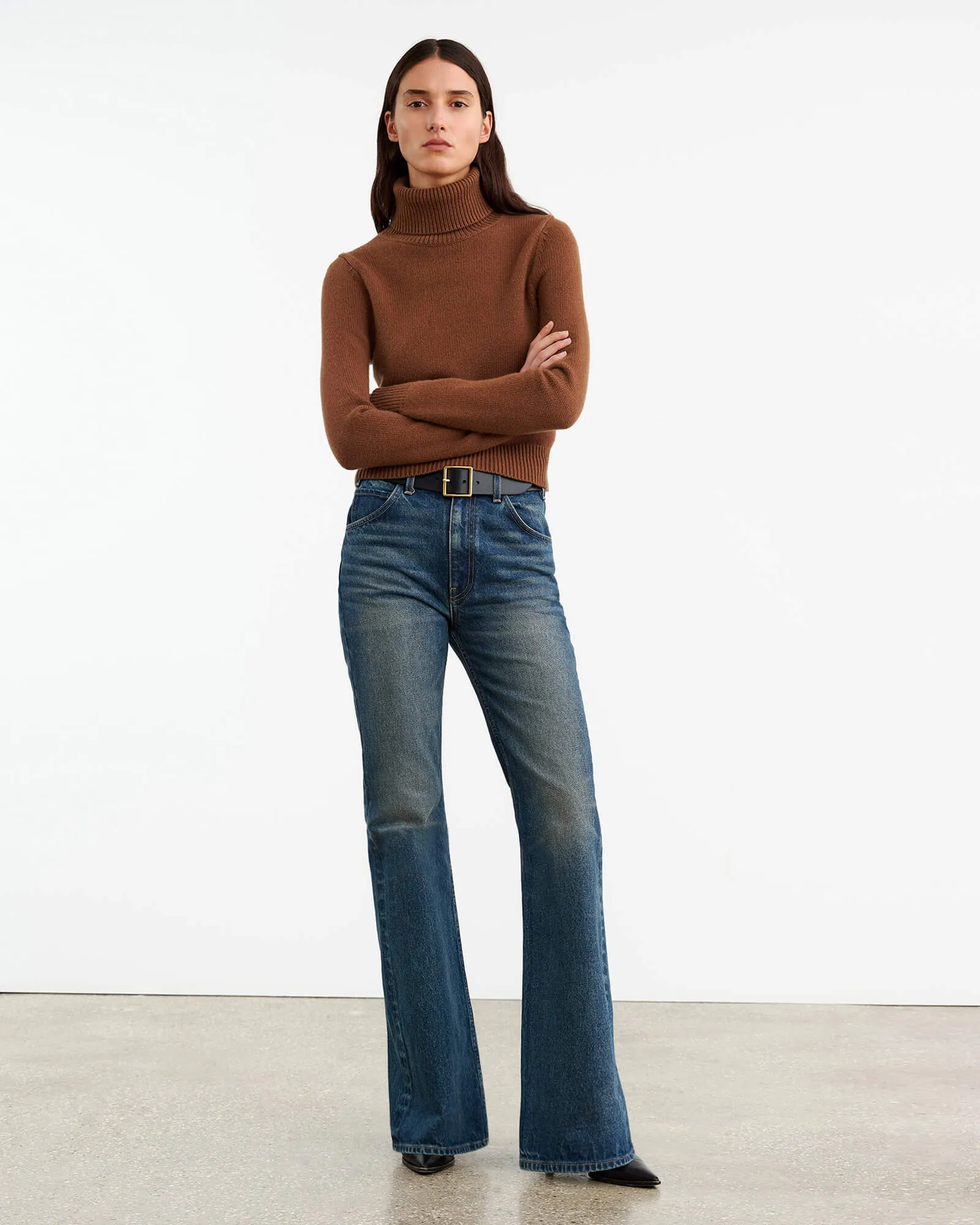 HOLLYN CASHMERE TURTLENECK SWEATER