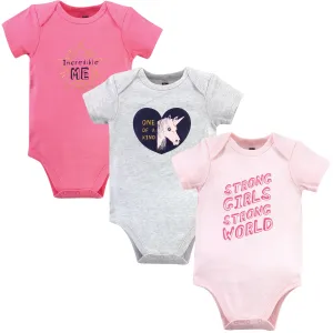 Hudson Baby Cotton Bodysuits, Incredible Me