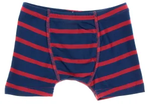 KicKee Pants Everyday Heroes Navy Stripe Single Boxer Brief