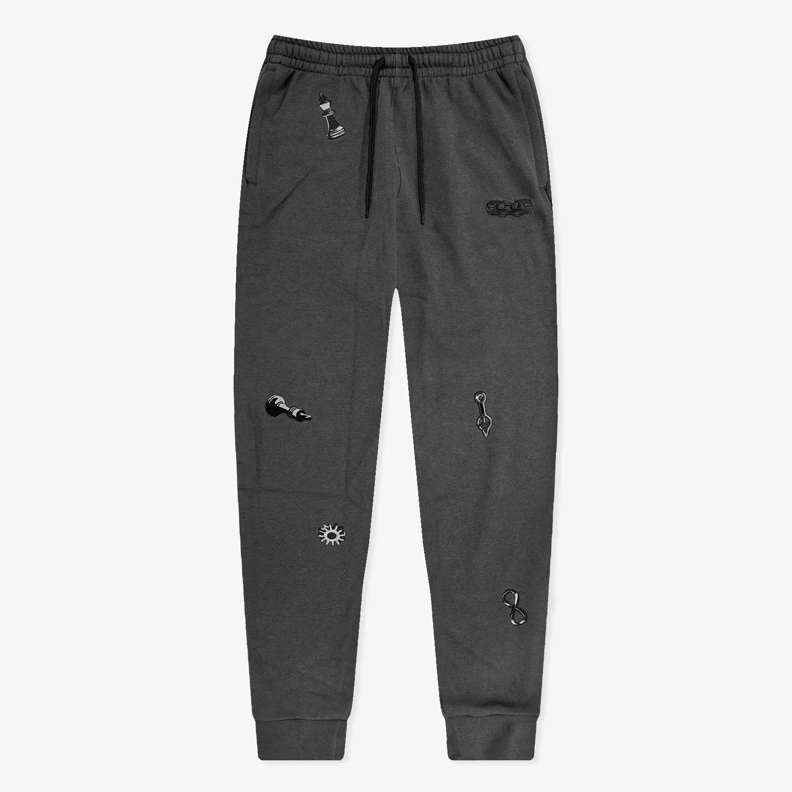 LeBron 'Strive For Greatness' Fleece Pants - Black Heather