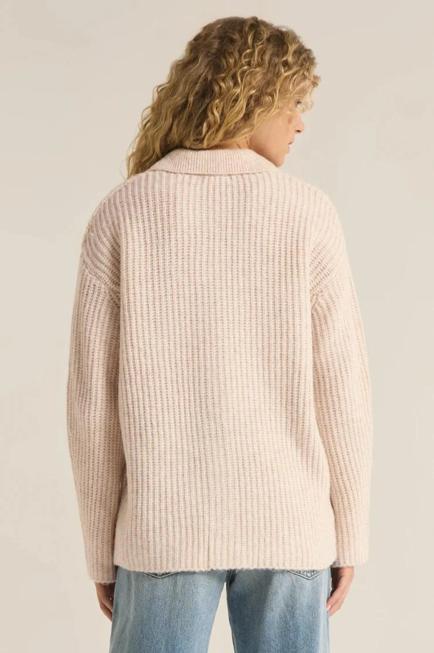 Lennie Button Up Sweater