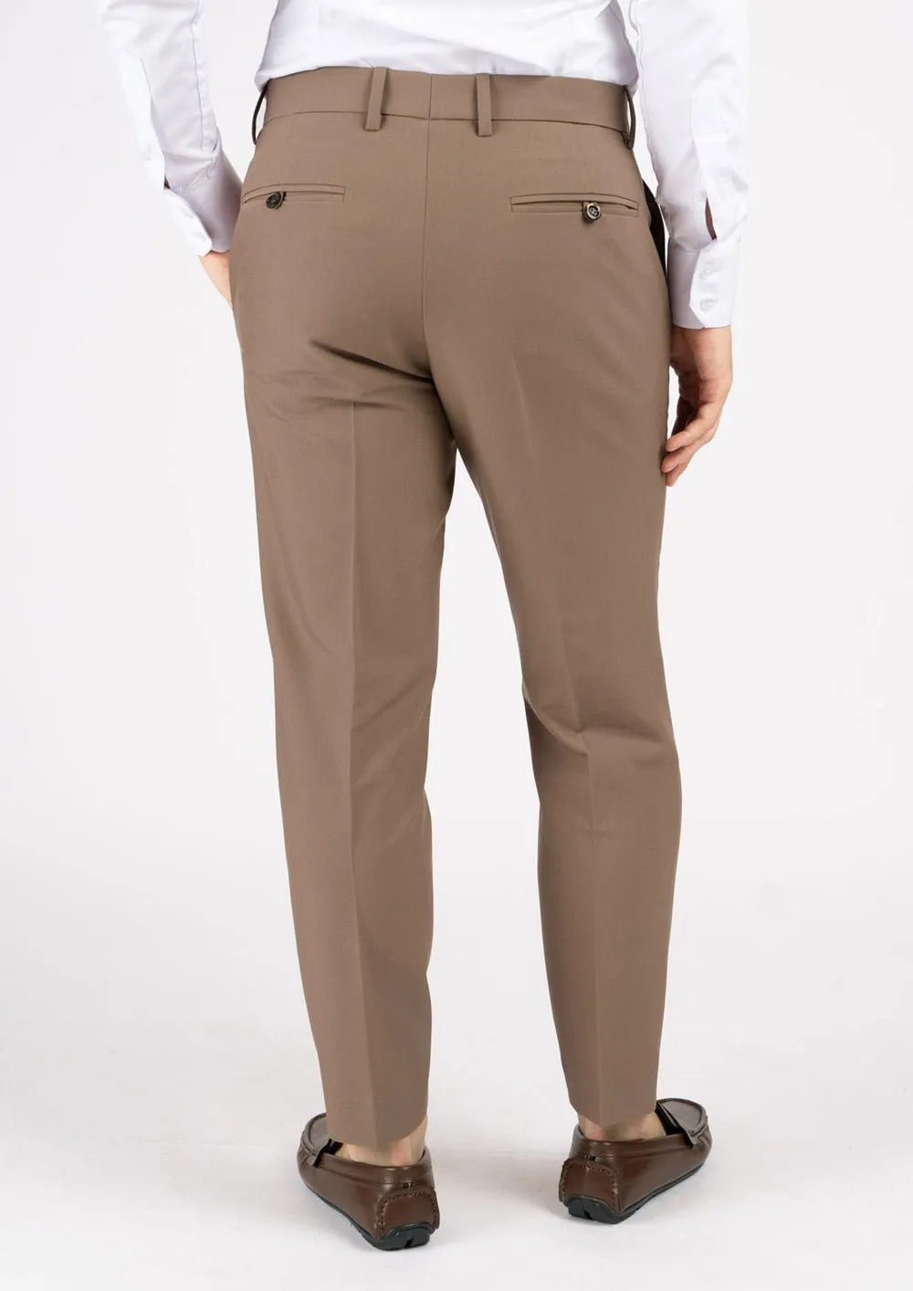 Light Brown Stretch Pants