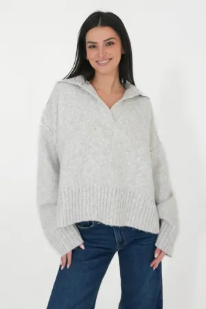 Lizzie Sweater in Grey