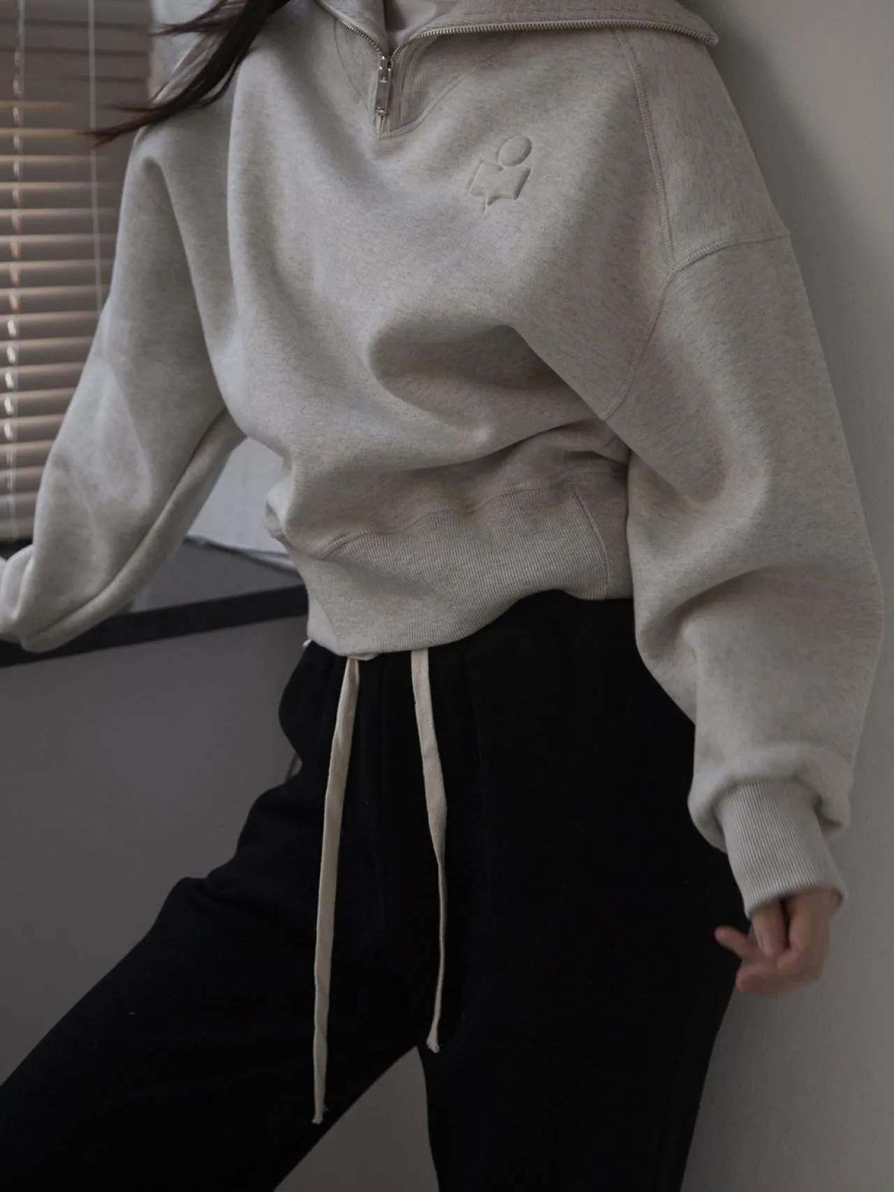 MALONEY ZIP UP SWEATSHIRT