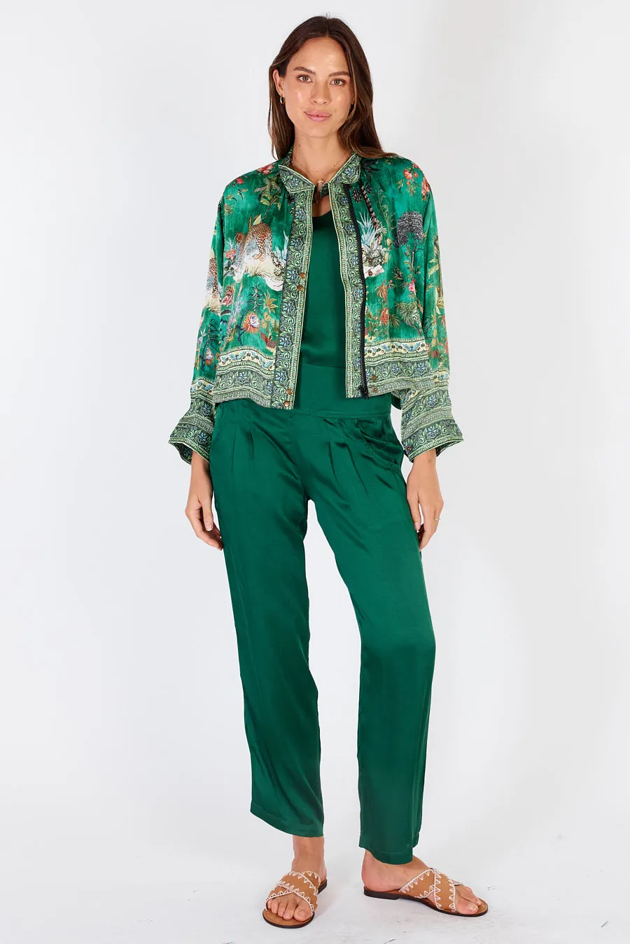 Marigold Pant Green