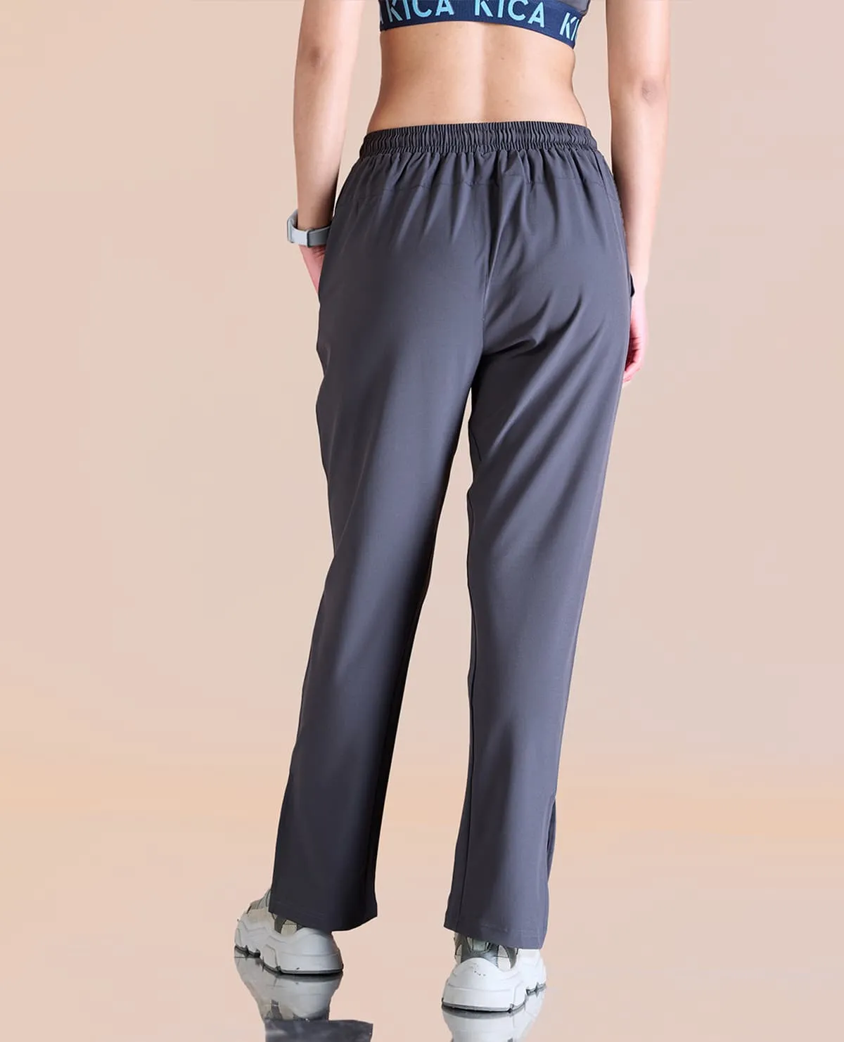 Max Dry Travel Pants With Pockets Grey