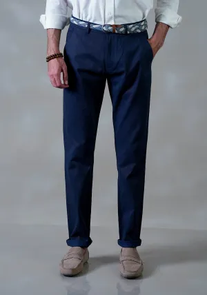 Men Navy Chino Pant