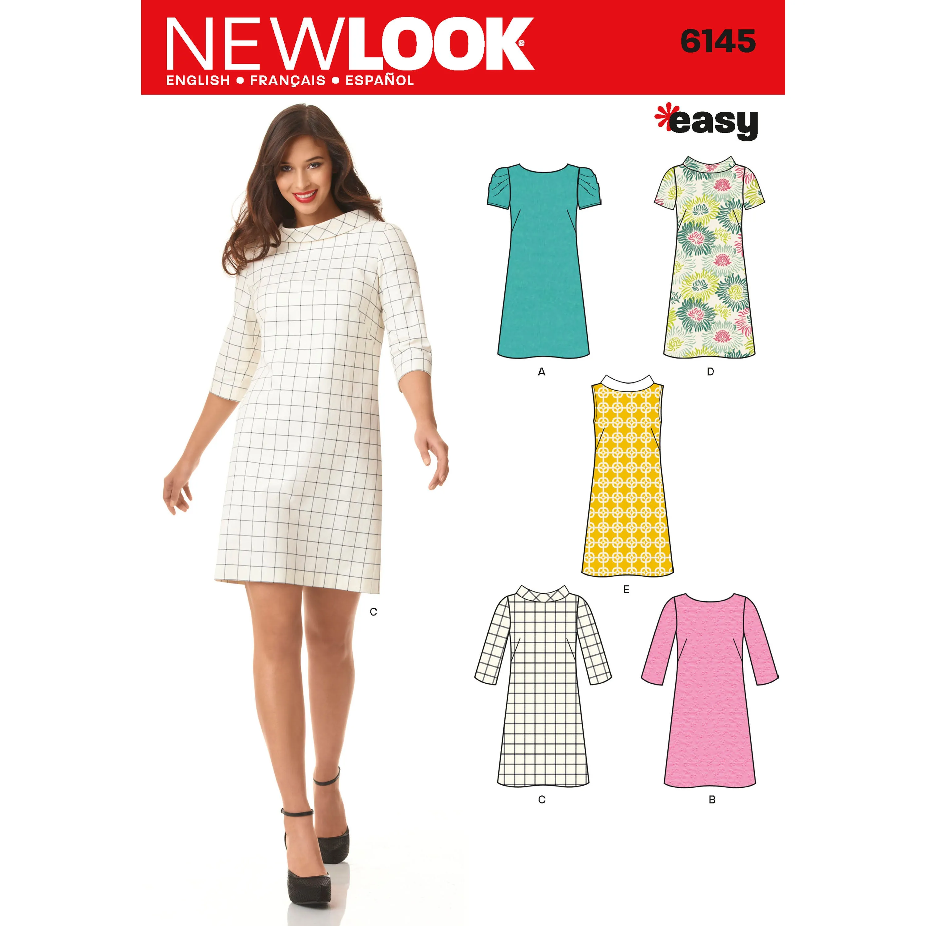 Misses' Dress - New Look Sewing Pattern N6145