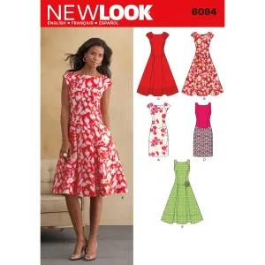 Misses' Dresses - New Look Sewing Pattern N6094