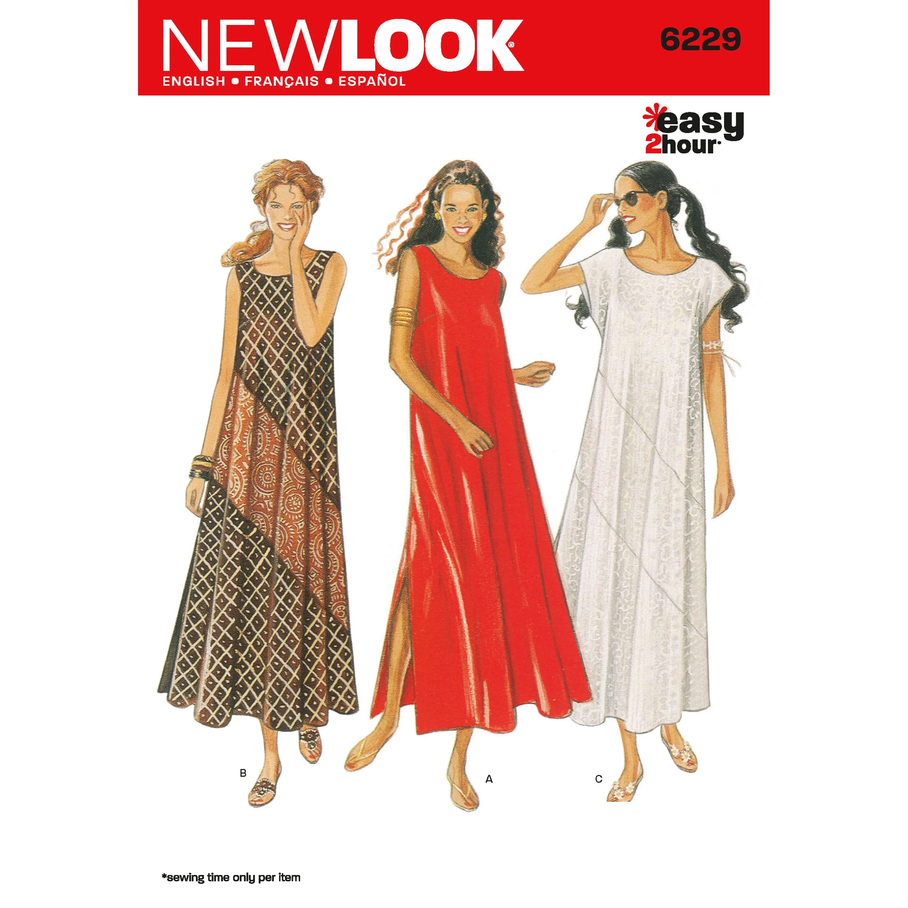 Misses Dresses - New Look Sewing Pattern N6229